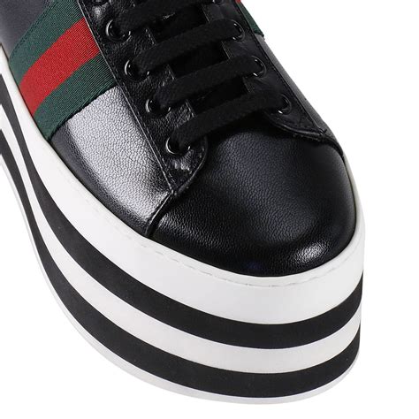 black gucci womens sneakers|gucci sneakers for women price.